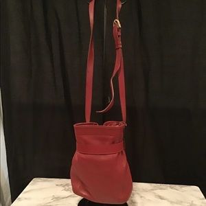 Coach bucket style purse